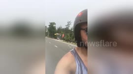 Newsflare Edit - motorbike crash vietnam