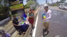 Songkran Water Festival 2015 - Thailand - Phuket