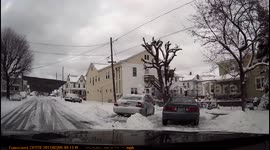 Driving after a fresh snow
