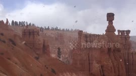 Snow at Bryce Canyon National Park