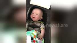 Baby hears mum's voice clearly for the first time