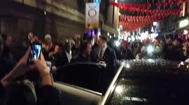 Keanu Reeves departs screening of John Wick 2