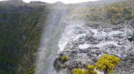 Reverse waterfall