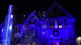 Beautifully Decorated Home For Christmas