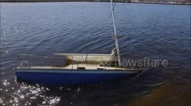 sunken boat