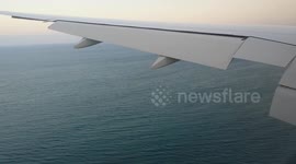 Emirates Boeing 777-300ER Landing at Larnaca International Airport