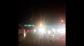 Oroville dam evacuation madness. #OrovilleSpillway  #OrovilleDam https://t.co/bvhtm3aY8A