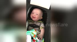 Baby hears mum's voice clearly for the first time