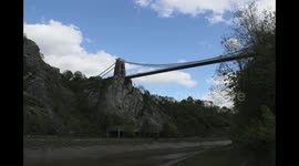 Clifton Suspension Bridge Time-lapse