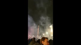 Berlin NYE 2016 fireworks fail