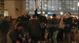 Berlin NYE 2016 fireworks fail