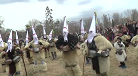Greece's bell-wearing festival is colourful and loud