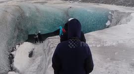 Glacial Ice Cave Tour in Iceland