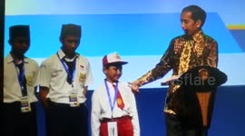 Funny Incident and Quirky Questions President Jokowi (President of Indonesia) SD Kids say