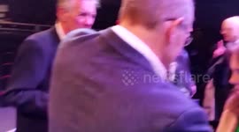 Monty Python superfan proposes to girlfriend in front of two cast members.