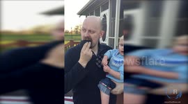 Her reaction to a burnt bun? CRUNCH IT!