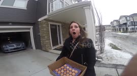 Man surprises girlfriend with brand-new car, her reaction is amazing