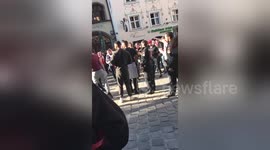 Newsflare Edit - Arsenal fans in Munich 15th of Feb 2017