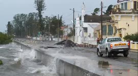 Aftermath of Tropical Storm Dineo in Inhambane, Mozambique