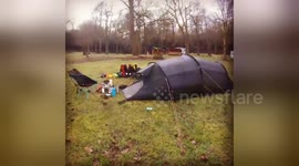 Newsflare Edit - Time-lapse: Trans-continental bycle touring/camping