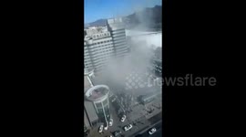 Two injured in gas explosion in China