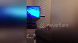 This toddler has a particularly contagious laugh