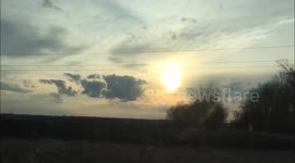 Relaxing morning drive