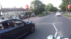 Road rage results in instant karma for aggressive motorist
