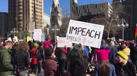 Not My President rally in Philadelphia today