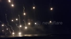 Live fire capability display by South African National Defense Force