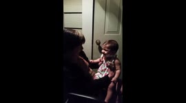 Baby surprise ending Trump reaction