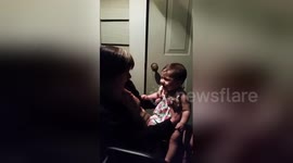 Newsflare Edit - Baby surprise ending Trump reaction
