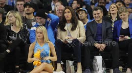 Caitlyn Jenner spotted hanging out with some friends at college basketball game