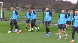 Tottenham train ahead of must-win Gent tie