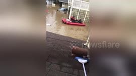 Severe flood forces hundreds to evacuate their homes in San Jose, California