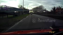 Fallen Tree Blocking A1 Northbound