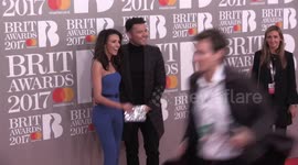 Brits 2017 - Mark Wright, Michelle Keegan