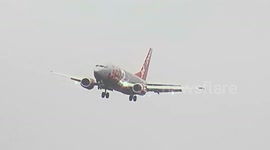 Jet2 Boeing 737-300 #LS950 successfully landed at Manchester