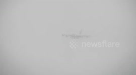 Emirates A380 #EK17 just did a go-around due to gusts up at 42 kt at Manchester.