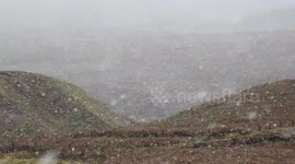 Snow in Northern Ireland during Storm Doris