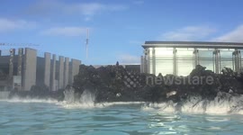 Summer Morning at Blue Lagoon Iceland