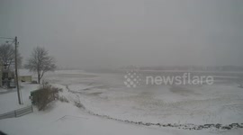 Coastal Maine Nor'easter Time-Lapse