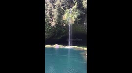Omanawa Falls 'secret' Paradise NZ