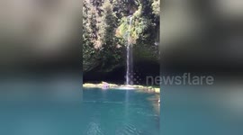 Newsflare Edit - Omanawa Falls 'secret' Paradise NZ