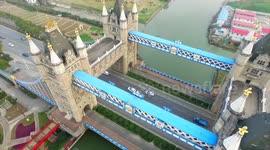 China's fake Tower Bridge is bigger than the real thing