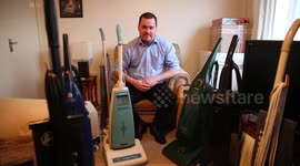 Hoovering up: UK man amasses impressive collection of 300 vacuum cleaners