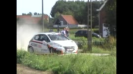 Peugeot 208 r2 Rally Crash