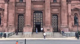 Catholics Attend Ash Wednesday Mass in Philadelphia Today