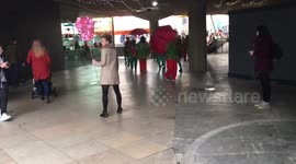 Dancers on the South Bank