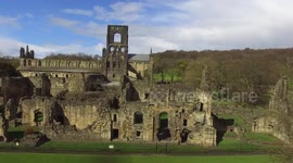 Kirkstall Abbey Ruins - Aerial Footage